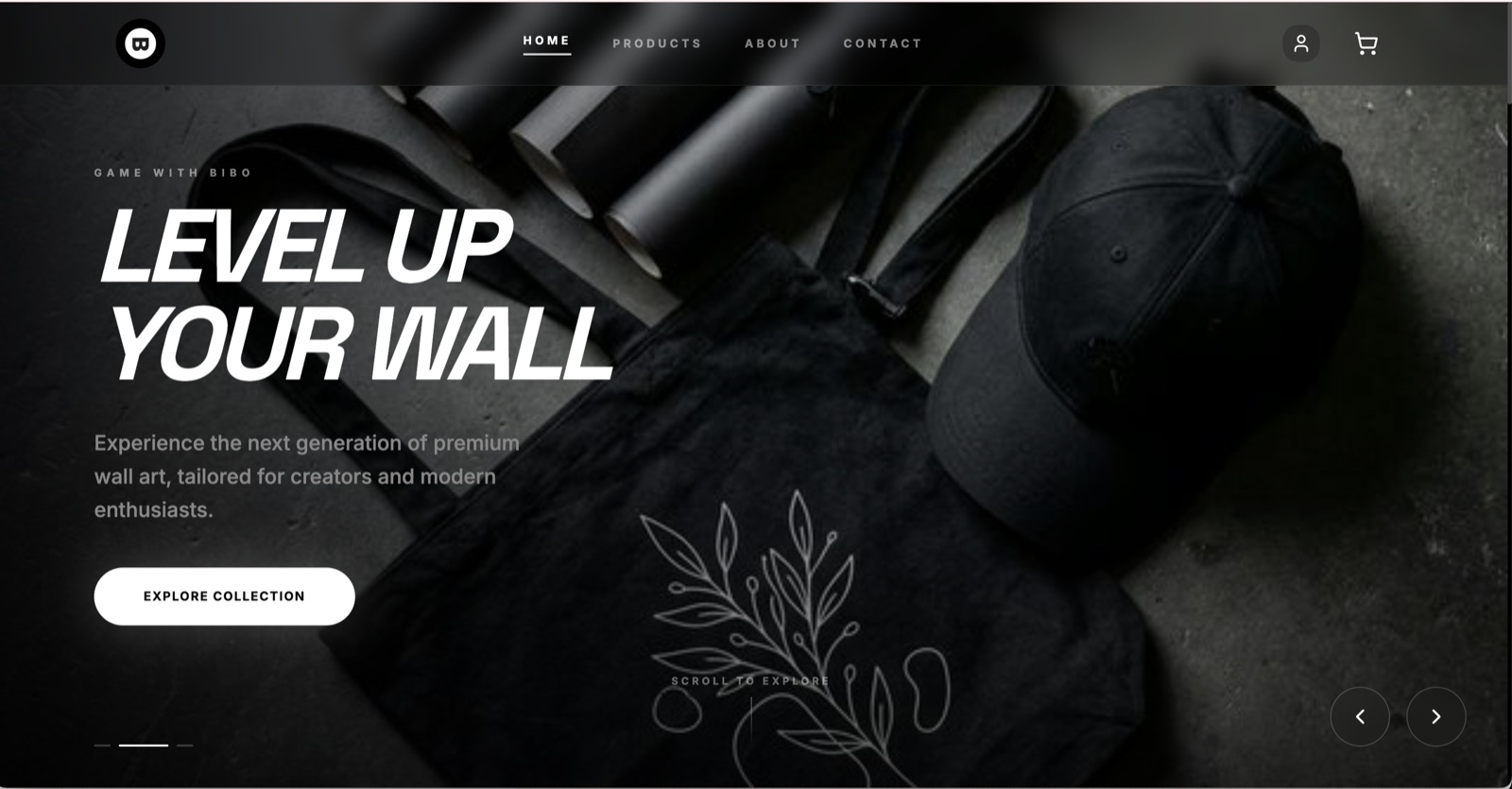 Bibo — E-Commerce project built by Nexlifie